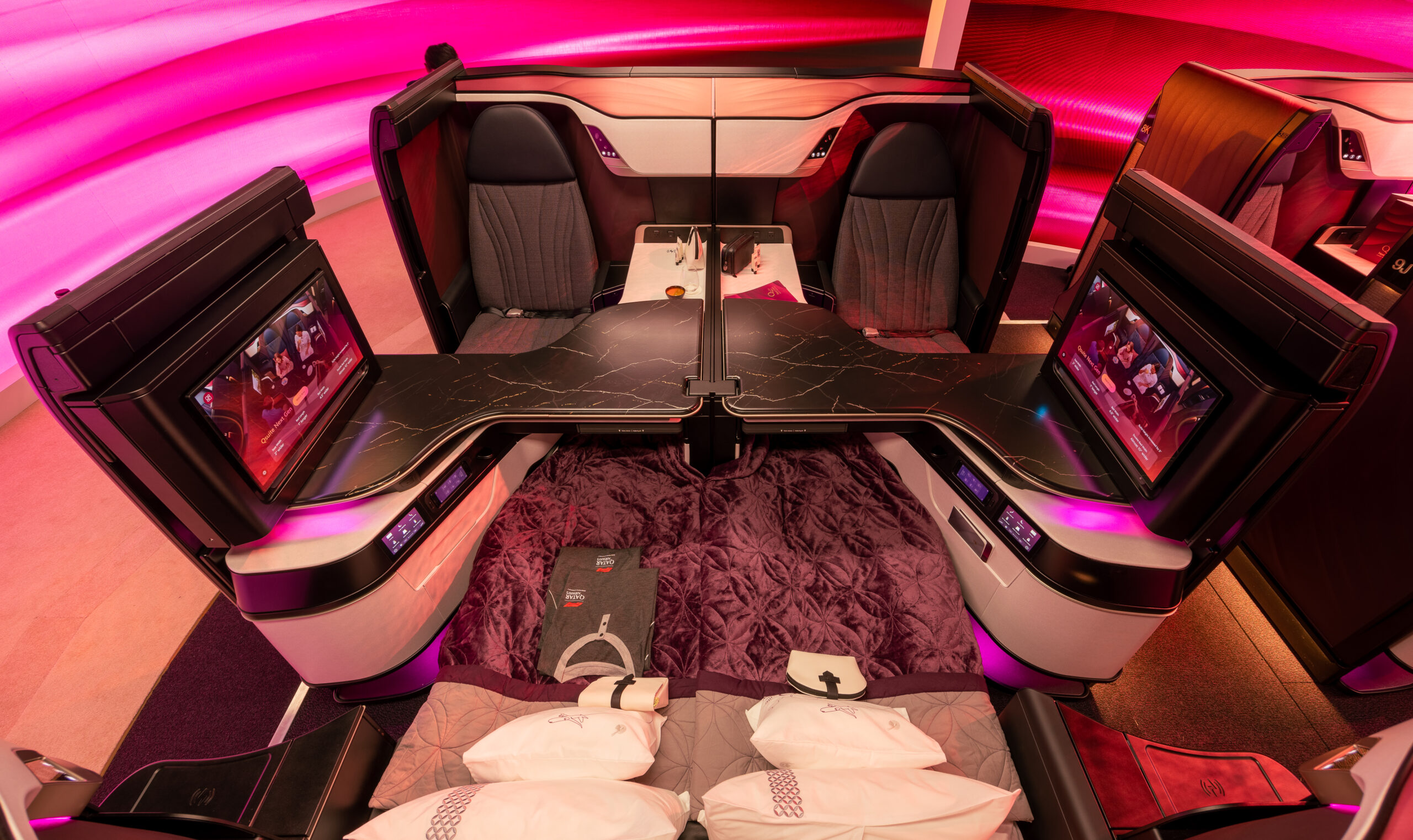 Qatar Airways Unveils New ‘Qsuite Next Gen’ at Farnborough International Airshow 2024